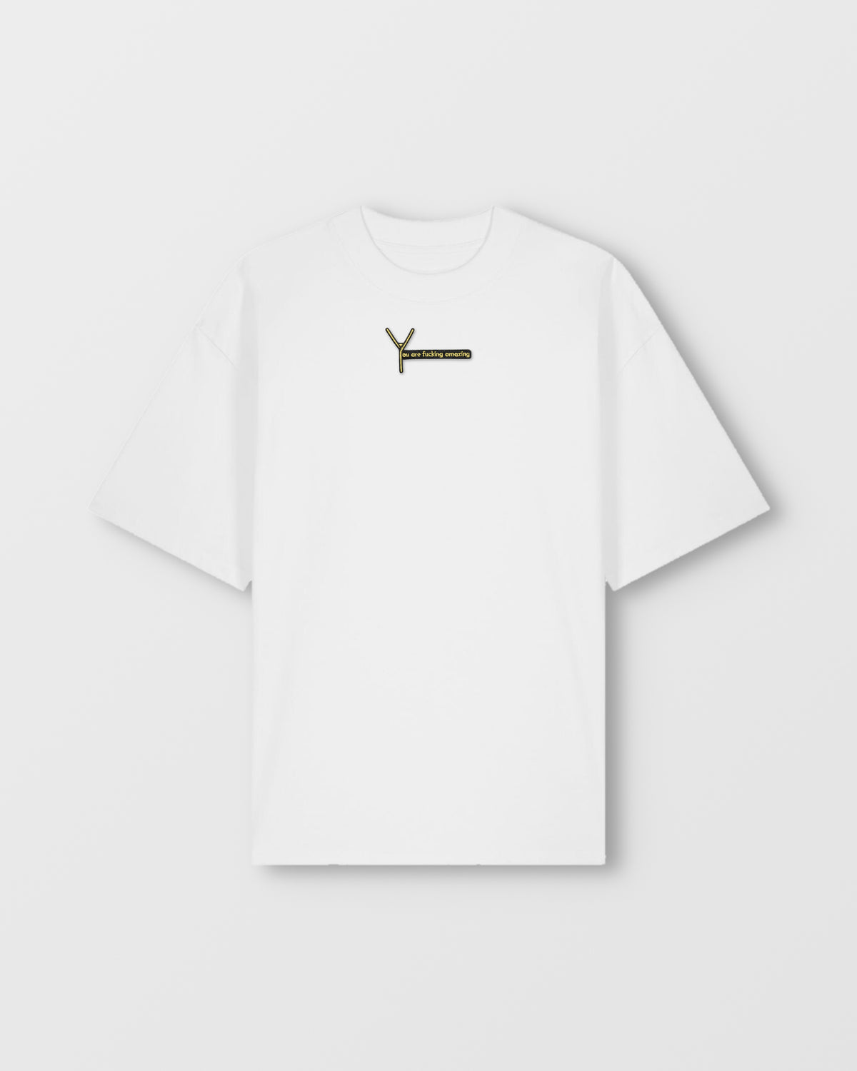 Gold Signature Oversized T-Shirt