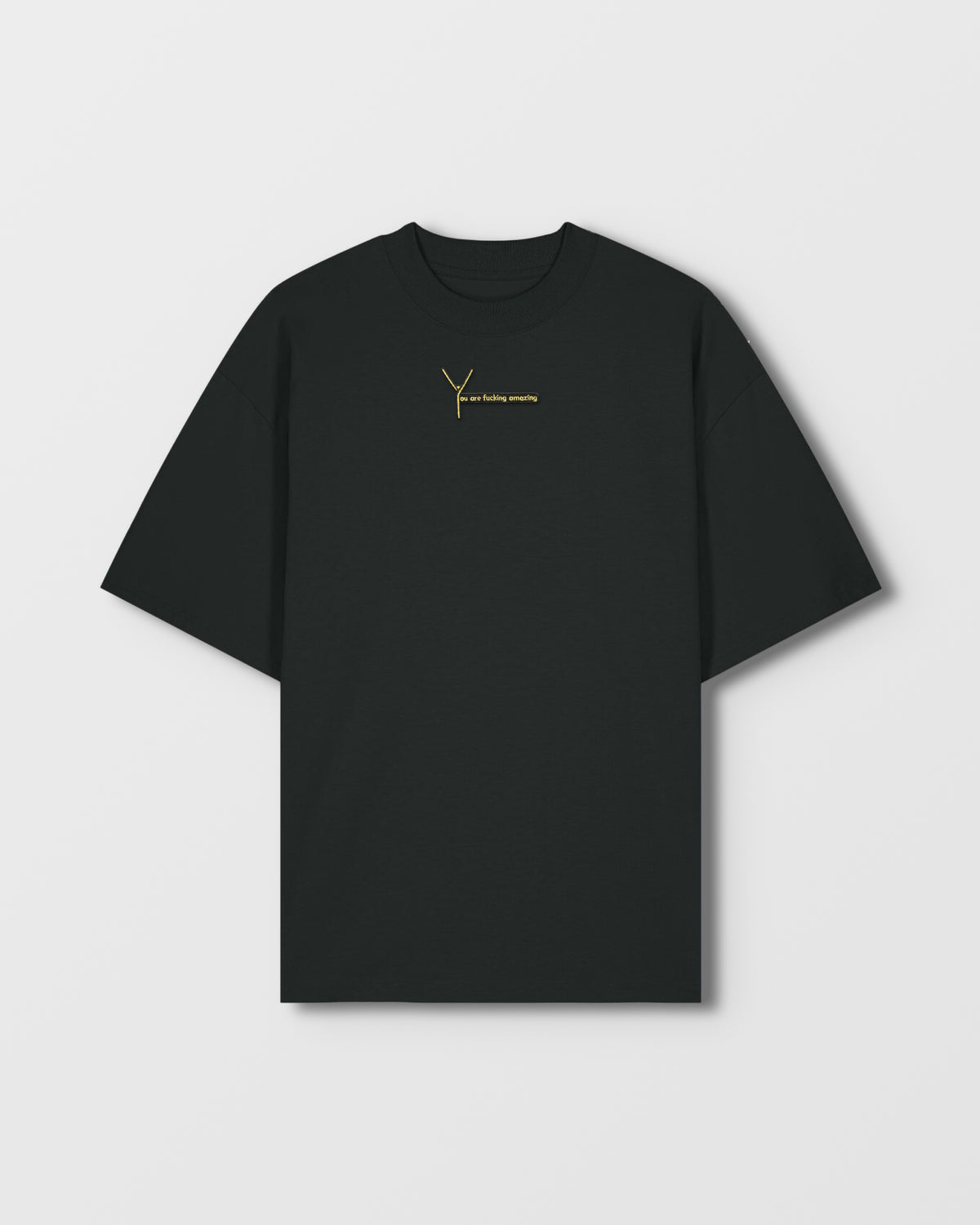 Gold Signature Oversized T-Shirt