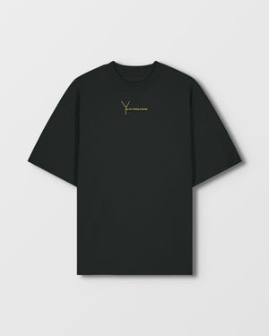 Gold Signature Oversized T-Shirt