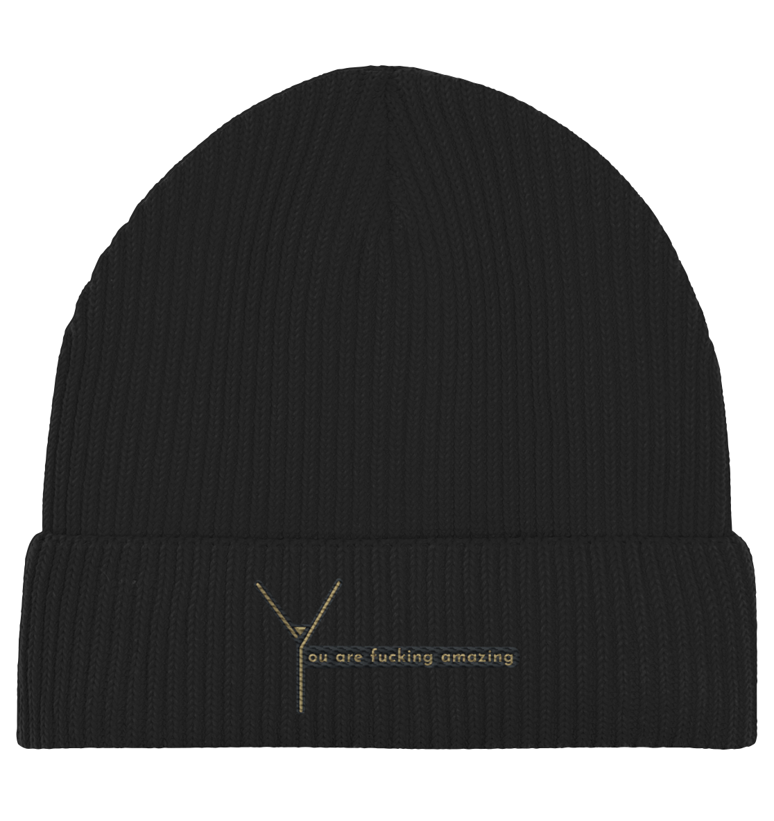 Goldstick Kollektion - Organic Fisherman Beanie