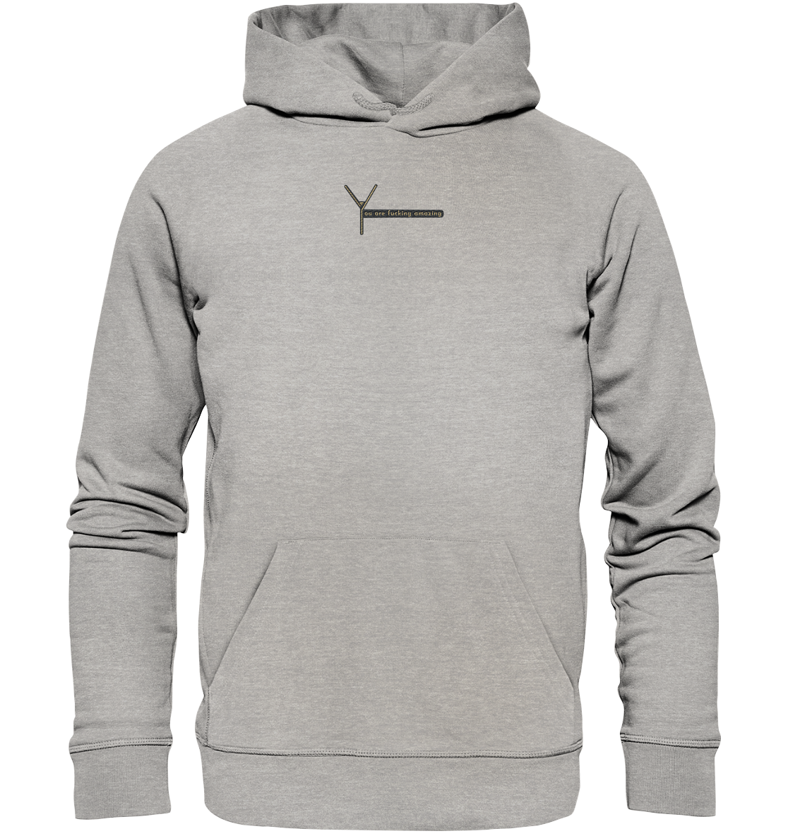 Goldstick Kollektion - Organic Hoodie (Stick)